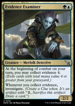 Evidence Examiner⁣ - Murders at Karlov Manor⁣ (Uncommon)⁣ [201] - El Duelista