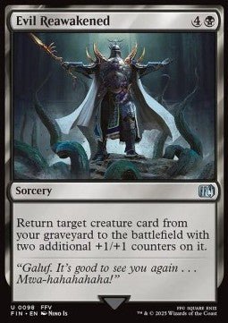 Evil Reawakened⁣ - Magic: The Gathering - FINAL FANTASY⁣ (Uncommon)⁣ [98] - El Duelista