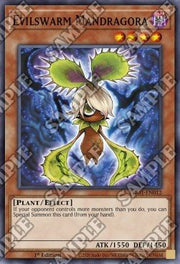 Evilswarm Mandragora - Egyptian God Deck: Obelisk the Tormentor (Common) [EGO1 - 012] - El Duelista