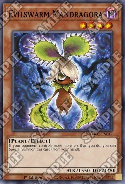 Evilswarm Mandragora - Egyptian God Deck: Obelisk the Tormentor (Common) [EGO1 - 012] - El Duelista