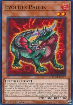 Evoltile Pholis⁣ - Duelist Nexus⁣ (Common)⁣ [017] - El Duelista