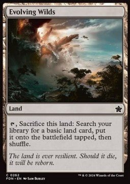 Evolving Wilds⁣ - Magic: The Gathering Foundations⁣ (Common)⁣ [262] - El Duelista