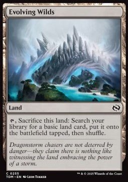 Evolving Wilds⁣ - Tarkir: Dragonstorm⁣ (Common)⁣ [255] - El Duelista