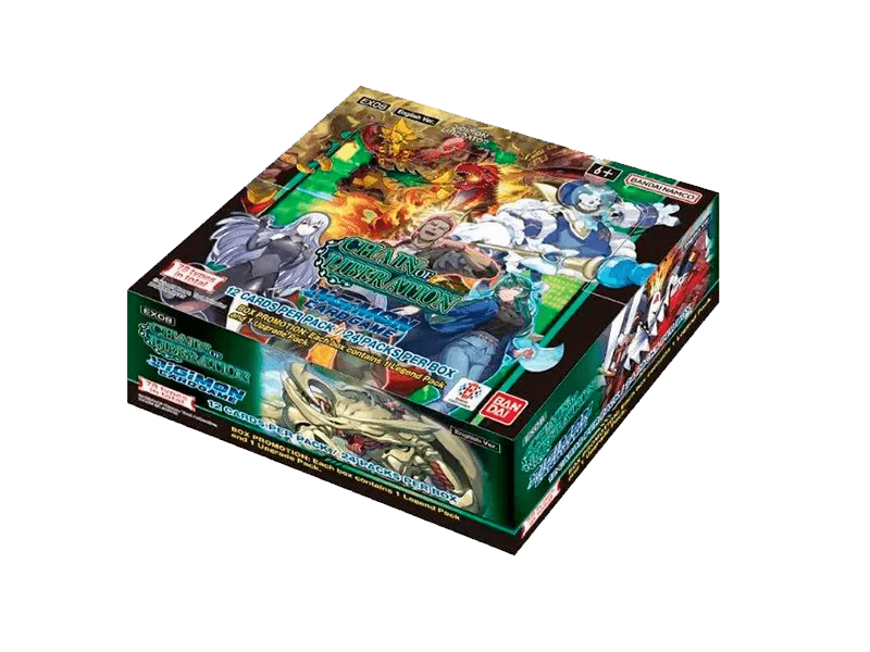 EX08 - Chain of Liberation Booster Box - Digimon TCG - El Duelista