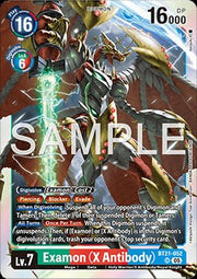 Examon (X Antibody) (BT21 - 052) (V.1)⁣ - World Convergence⁣ (Super Rare)⁣ [052] - El Duelista