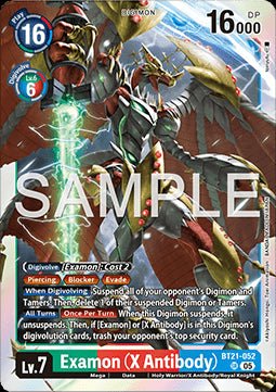 Examon (X Antibody) (BT21 - 052) (V.1)⁣ - World Convergence⁣ (Super Rare)⁣ [052] - El Duelista