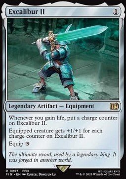 Excalibur II⁣ - Magic: The Gathering - FINAL FANTASY⁣ (Rare)⁣ [257] - El Duelista