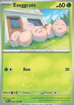 Exeggcute⁣ - Prismatic Evolutions⁣ (Common)⁣ [001] - El Duelista