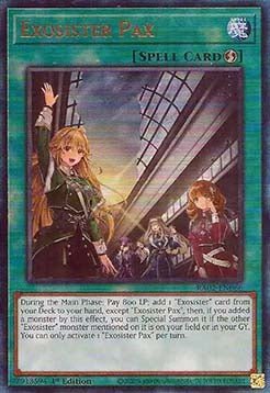Exosister Pax (V.7 - Ultimate Rare)⁣ - 25th Anniversary Rarity Collection II⁣ (Ultimate Rare)⁣ [066] - El Duelista