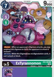 ExTyrannomon (EX3 - 060)⁣ - Draconic Roar⁣ (Common)⁣ [060] - El Duelista