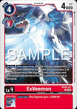 ExVeemon (BT20 - 011)⁣ - Special Booster Ver 2.5⁣ (Common)⁣ [011] - El Duelista