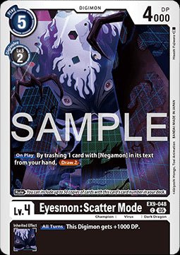 Eyesmon: Scatter Mode (EX9 - 048) (V.1)⁣ - Versus Monsters⁣ (Common)⁣ [048] - El Duelista