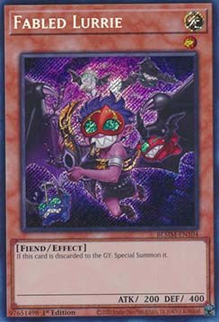 Fabled Lurrie (V.1 - Secret Rare)⁣ - Battles of Legend: Monster Mayhem⁣ (Secret Rare)⁣ [104] - El Duelista