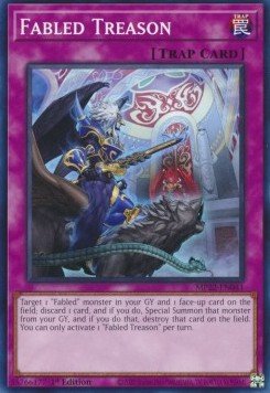 Fabled Treason - 2022 Tin of the Pharaoh's Gods (Common) [MP22 - 041] - El Duelista