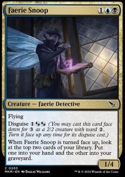 Faerie Snoop⁣ - Murders at Karlov Manor⁣ (Common)⁣ [203] - El Duelista