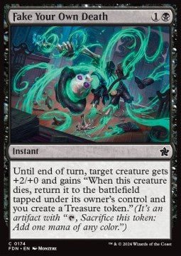 Fake Your Own Death⁣ - Magic: The Gathering Foundations⁣ (Common)⁣ [174] - El Duelista