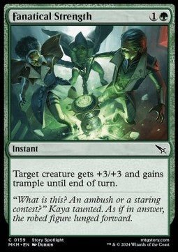 Fanatical Strength⁣ - Murders at Karlov Manor⁣ (Common)⁣ [159] - El Duelista