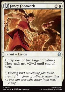 Fancy Footwork - Magic: The Gathering | Avatar: The Last Airbender (Uncommon) [TLA - 19] - El Duelista