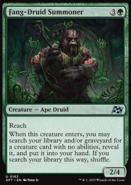Fang - Druid Summoner⁣ - Aetherdrift⁣ (Uncommon)⁣ [163] - El Duelista