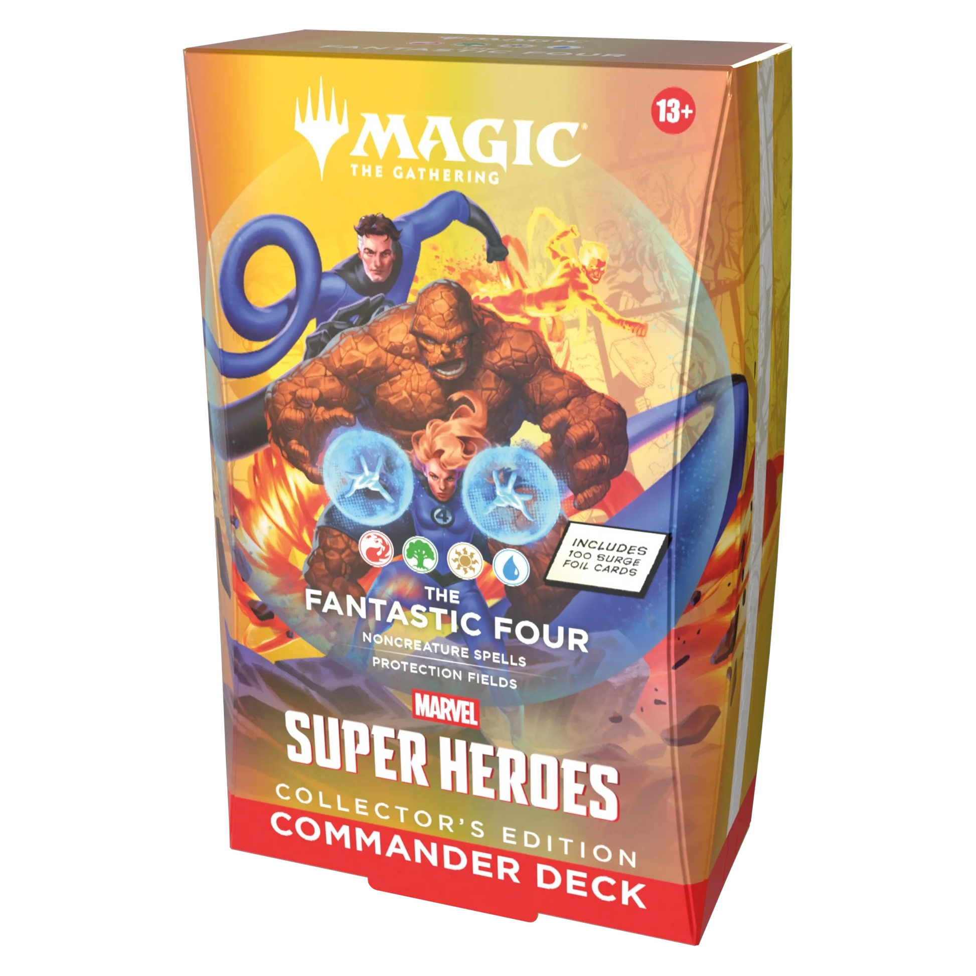 Magic: The Gathering | Marvel Super Heroes: The Fantastic Four Commander Deck Collector's Edition en inglés