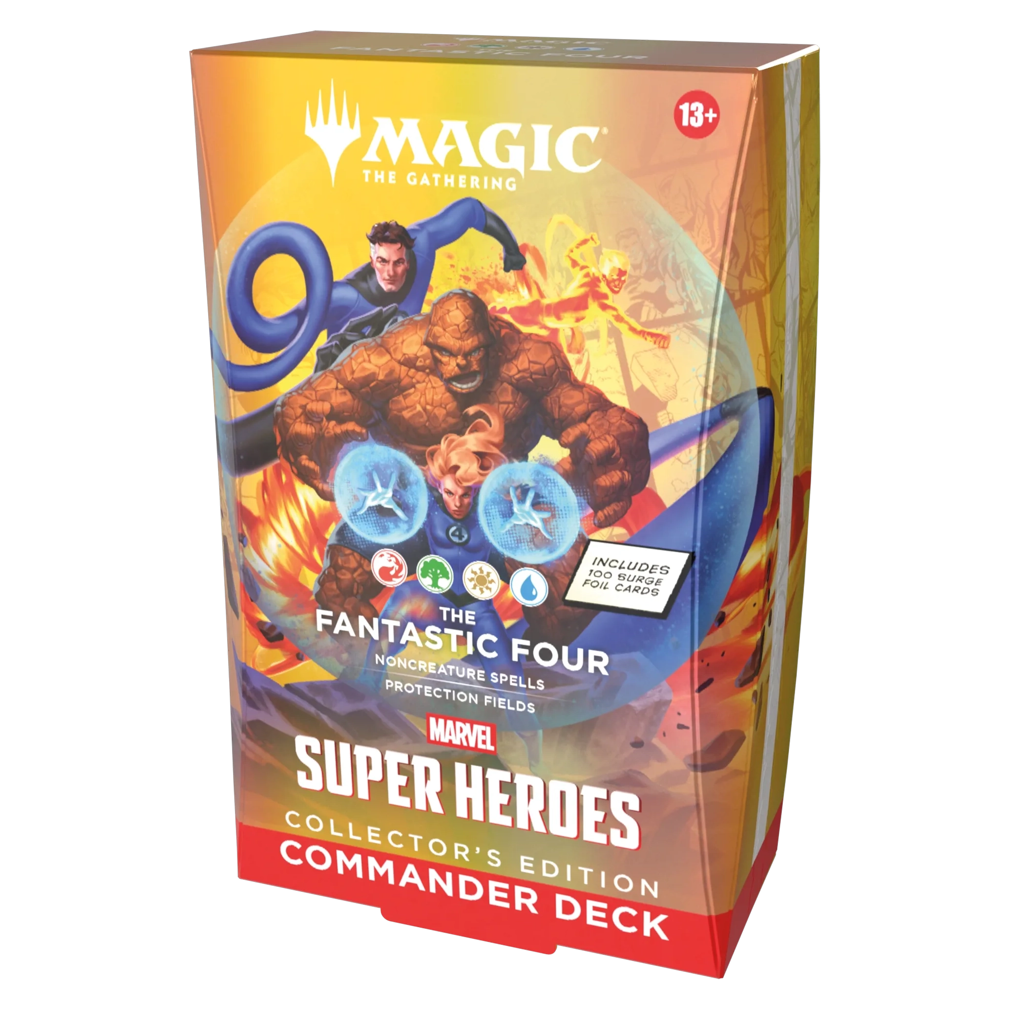 Magic: The Gathering | Marvel Super Heroes: The Fantastic Four Commander Deck Collector's Edition en inglés