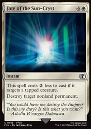 Fate of the Sun - Cryst⁣ - Magic: The Gathering - FINAL FANTASY⁣ (Common)⁣ [19] - El Duelista