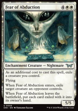 Fear of Abduction⁣ - Duskmourn: House of Horror⁣ (Uncommon)⁣ [9] - El Duelista