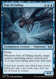 Fear of Falling⁣ - Duskmourn: House of Horror⁣ (Uncommon)⁣ [56] - El Duelista