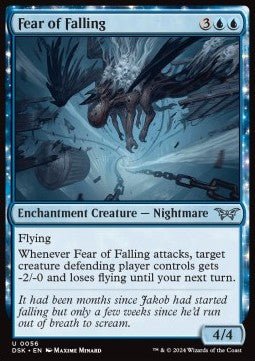 Fear of Falling⁣ - Duskmourn: House of Horror⁣ (Uncommon)⁣ [56] - El Duelista