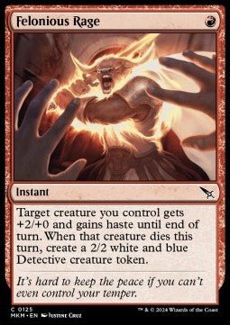 Felonious Rage⁣ - Murders at Karlov Manor⁣ (Common)⁣ [125] - El Duelista