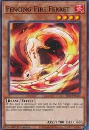Fencing Fire Ferret⁣ - Structure Deck: Fire Kings⁣ (Common)⁣ [020] - El Duelista