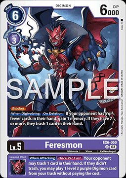 Feresmon (EX6 - 050)⁣ - Infernal Ascension⁣ (Uncommon)⁣ [050] - El Duelista