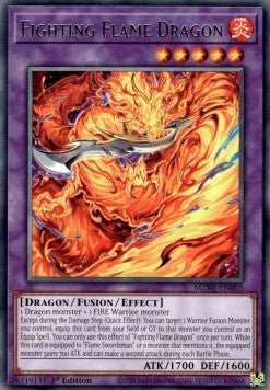Fighting Flame Dragon⁣ - Maze of Millennia⁣ (Rare)⁣ [005] - El Duelista