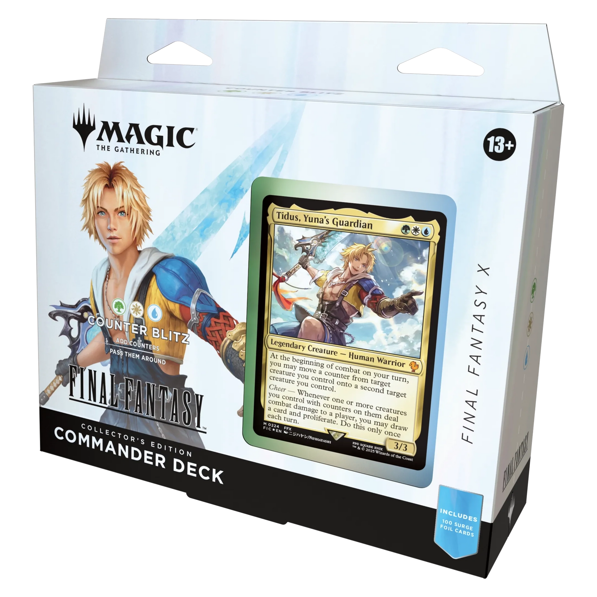 Mazo de Commander Counter Blitz de Magic: The Gathering—FINAL FANTASY Collector’s Edition en inglés