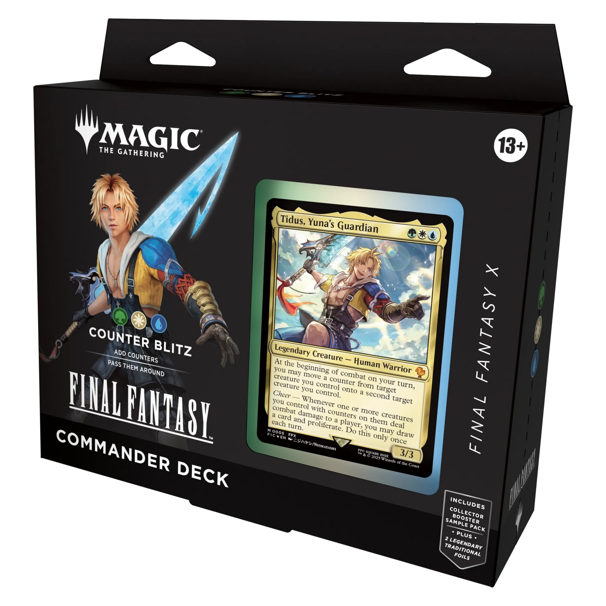Mazo de Commander Counter Blitz de Magic: The Gathering—FINAL FANTASY en inglés