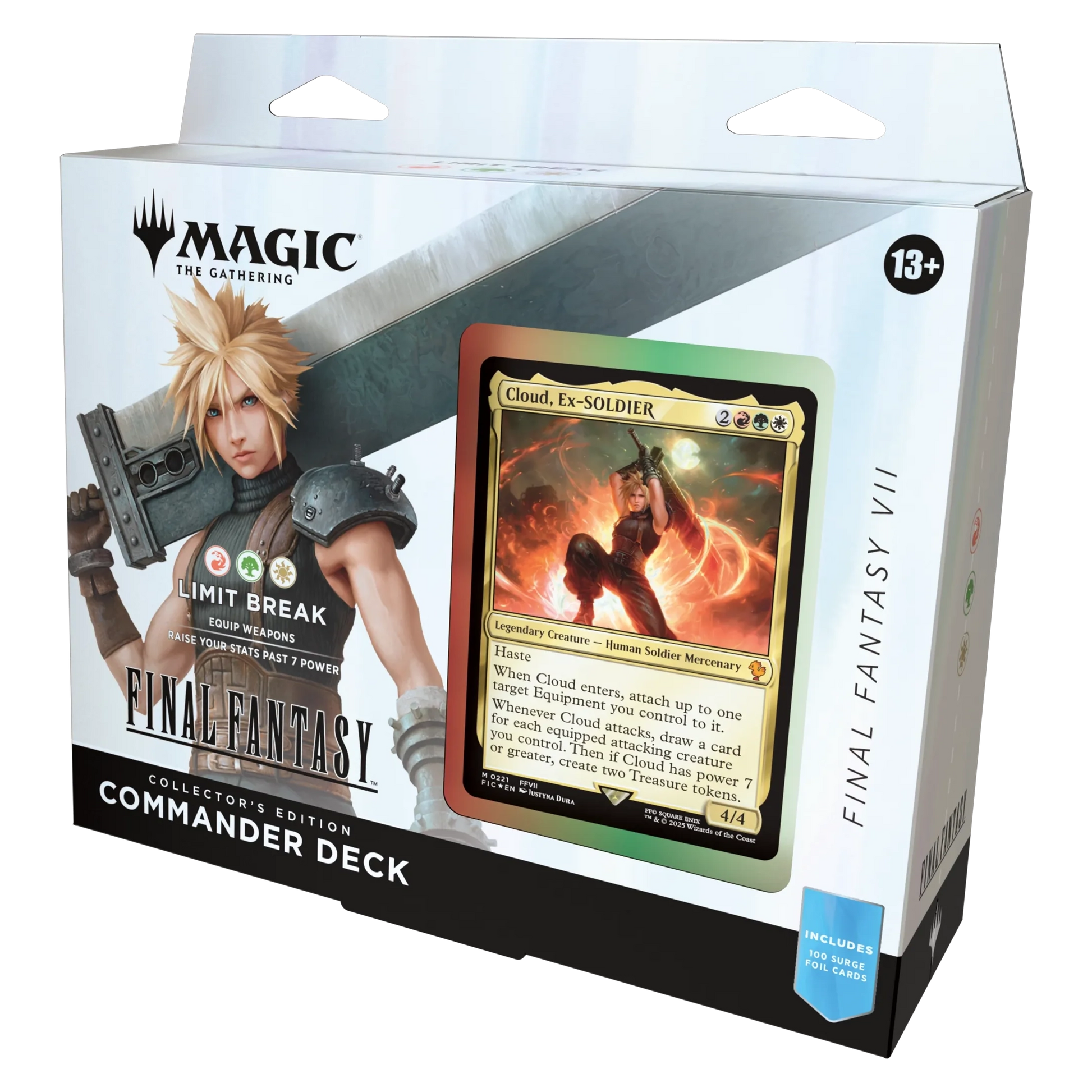 Mazo de Commander Limit Break de Magic: The Gathering—FINAL FANTASY Collector’s Edition en inglés