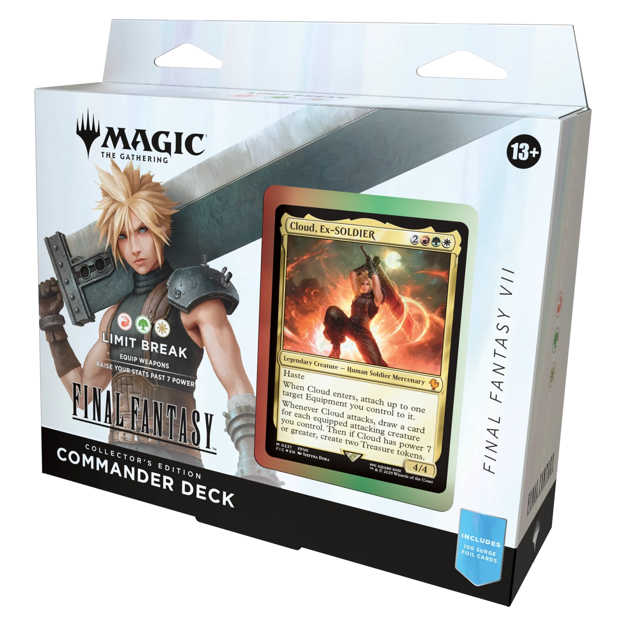 Mazo de Commander Limit Break de Magic: The Gathering—FINAL FANTASY Collector’s Edition en inglés