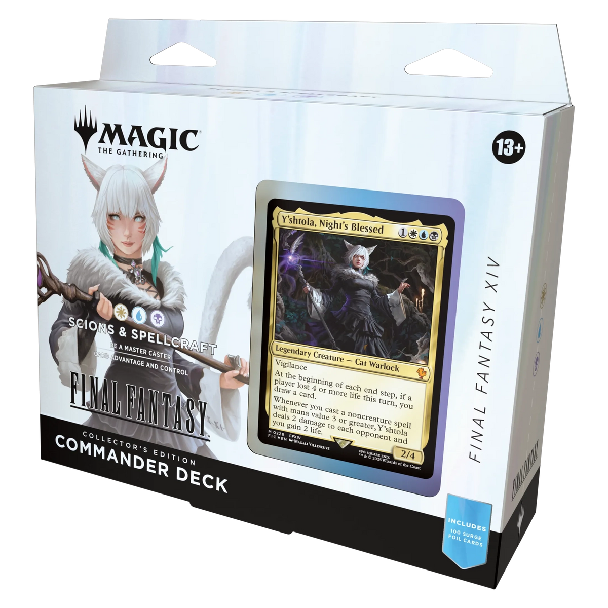 Mazo de Commander Scions & Spellcraft de Magic: The Gathering—FINAL FANTASY Collector’s Edition en inglés