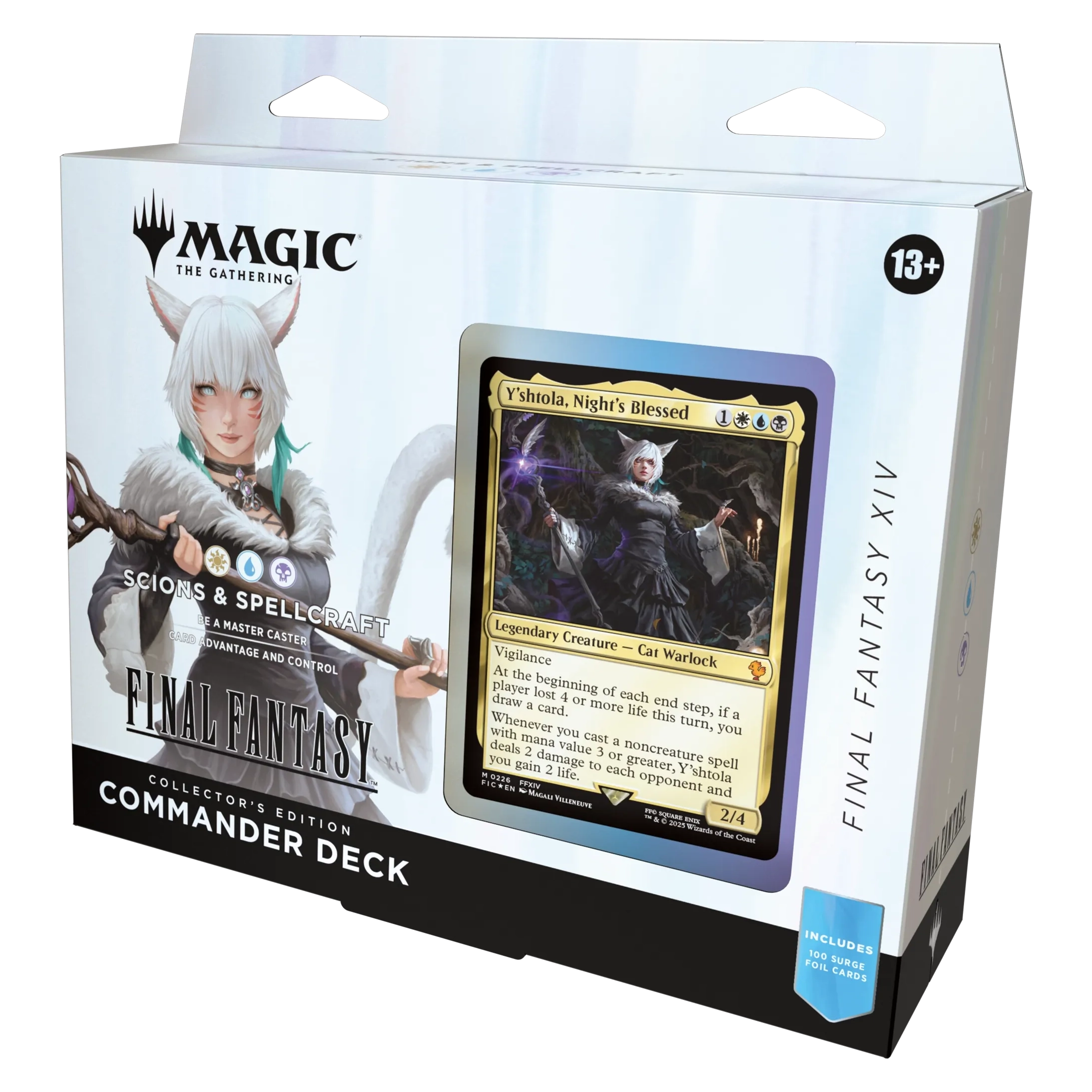 Mazo de Commander Scions & Spellcraft de Magic: The Gathering—FINAL FANTASY Collector’s Edition en inglés