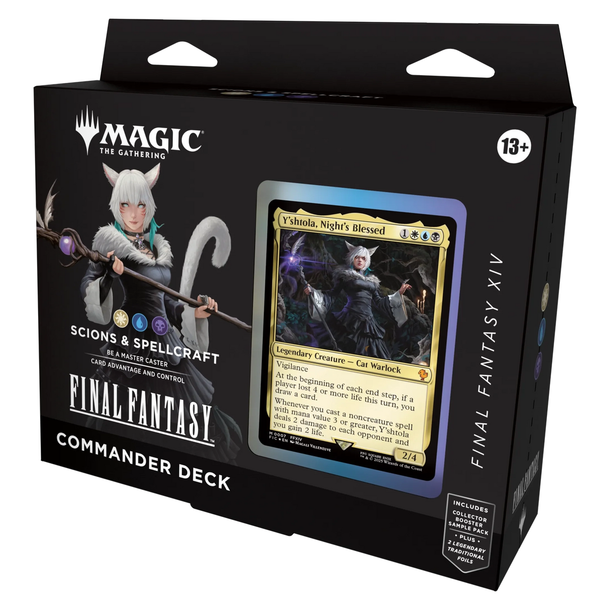 Mazo de Commander Scions & Spellcraft de Magic: The Gathering—FINAL FANTASY en inglés