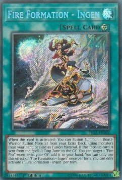 Fire Formation - Ingen - Fists of the Gadgets (Secret Rare) [FIGA - 020] - El Duelista