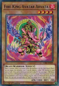 Fire King Avatar Arvata⁣ - Circuit Break⁣ (Rare)⁣ [029] - El Duelista
