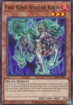 Fire King Avatar Kirin⁣ - Structure Deck: Fire Kings⁣ (Common)⁣ [007] - El Duelista