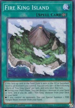 Fire King Island⁣ - Structure Deck: Fire Kings⁣ (Common)⁣ [048] - El Duelista