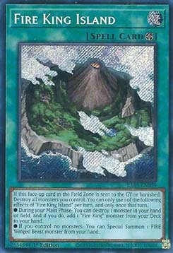 Fire King Island (V.3 - Secret Rare)⁣ - Quarter Century Bonanza⁣ (Secret Rare)⁣ [059] - El Duelista