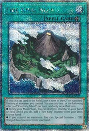 Fire King Island (V.5 - Quarter Century Secret Rare) - Quarter Century Bonanza (Quarter Century Secret Rare) [RA03 - 059] - El Duelista