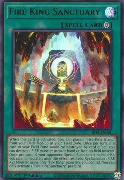 Fire King Sanctuary⁣ - Structure Deck: Fire Kings⁣ (Ultra Rare)⁣ [024] - El Duelista