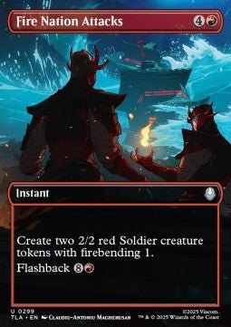 Fire Nation Attacks - Magic: The Gathering | Avatar: The Last Airbender: Extras (Uncommon) [XTLA - 299] - El Duelista