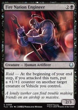 Fire Nation Engineer - Magic: The Gathering | Avatar: The Last Airbender (Uncommon) [TLA - 99] - El Duelista