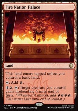 Fire Nation Palace - Magic: The Gathering | Avatar: The Last Airbender (Rare) [TLA - 268] - El Duelista
